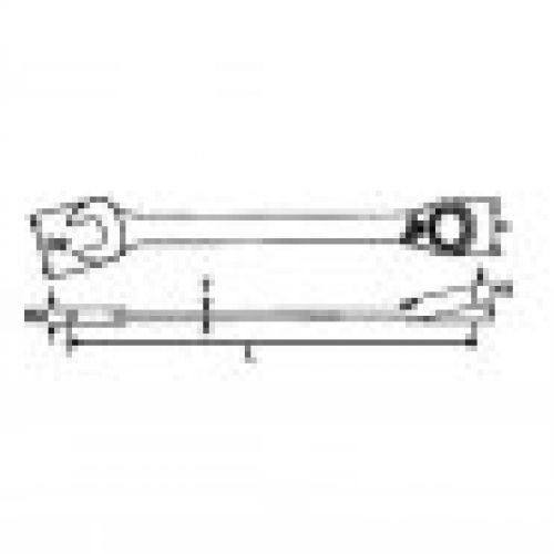 LLAVE COMBINADA CON CARRACA REVERSIBLE TENGTOOLS