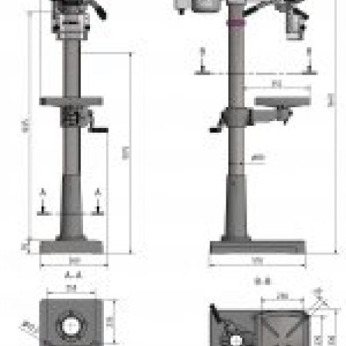 Taladro de columna D23 PRO