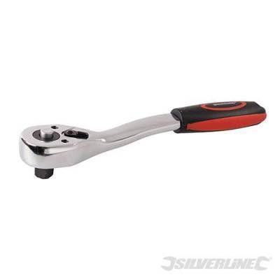 Llave de carraca con mango engomado